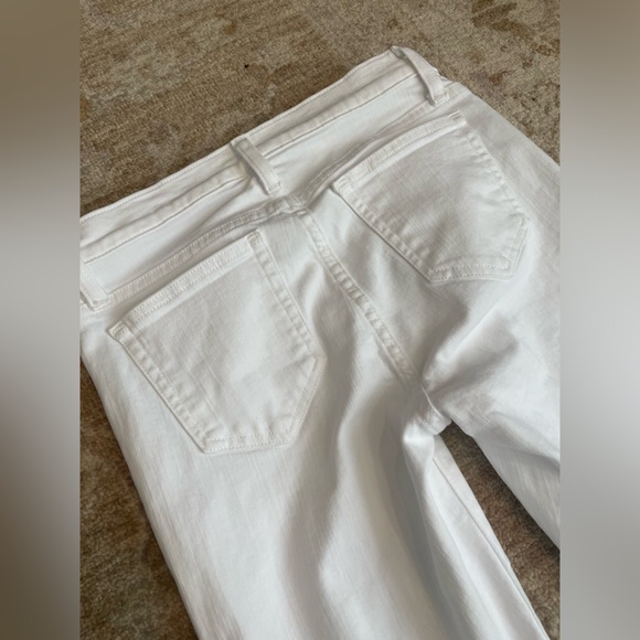 J. Crew 8”  Toothpick Jeans in White size 26 - Picture 6 of 11
